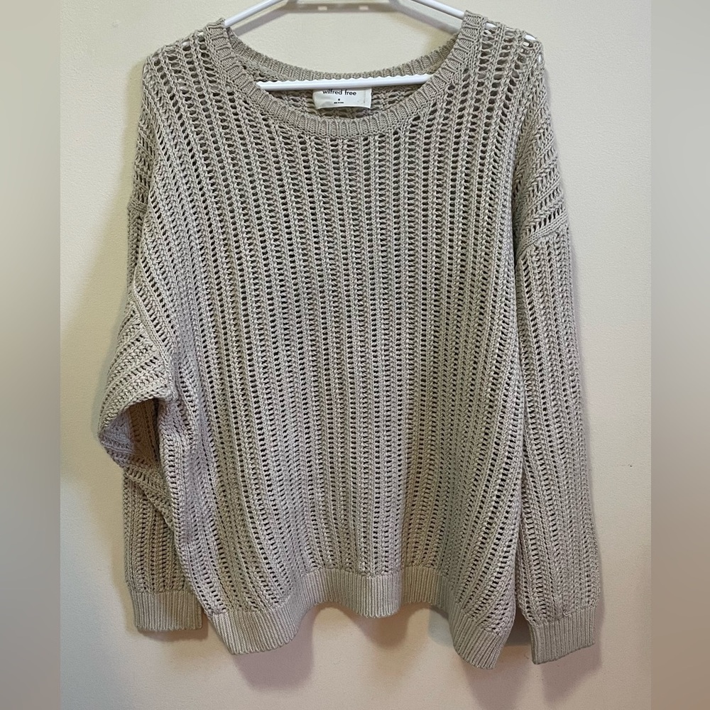 Aritzia Wilfred Free Afterglow Sweater